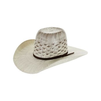 Resistol Resistol Everett Straw Hat, Natural/Black