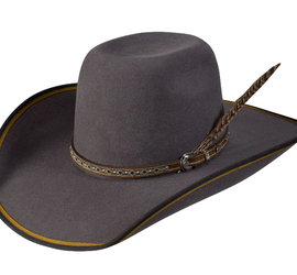 Resistol Range Rider 4X Felt Hat, Grey 