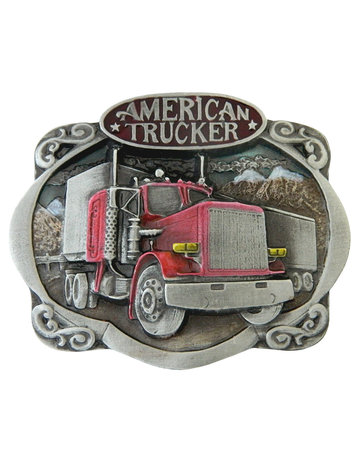 Belt Buckle - American Trucker