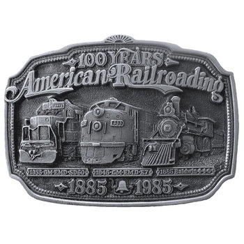 Belt Buckle - 100 Years American Railroading