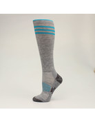 Adult Socks - Women's Boot Doctor Over the Calf Full Cushion Grey 2-pack