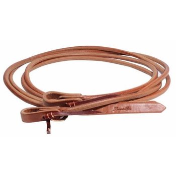 Split Reins - Round Braided Rawhide - Gass Horse Supply & Western Wear