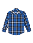 Wrangler Boy's Wrangler Blue Logo Shirt