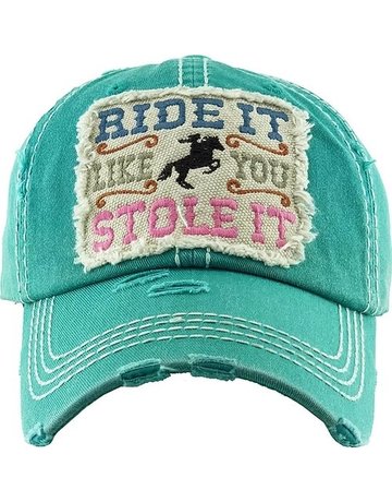 AWST Ball Cap - "Ride It Like You Stole It"