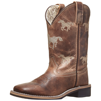 Smoky Mt Youth Rancher Western Boots