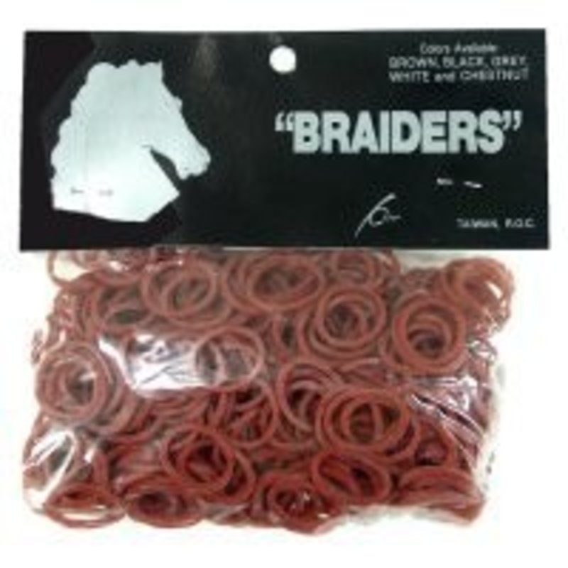 Braiding Bands 500/bag