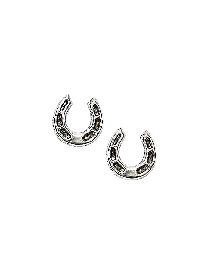 AWST Earrings - Sterling Silver Horseshoes