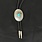 Bolo Tie - Oval with Turquoise Stone