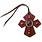 Showman Leather Saddle Charm - Cross