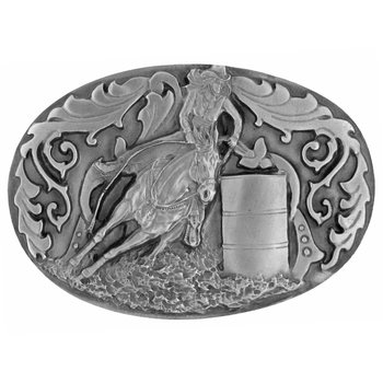 WEX Belt Buckle - Barrel Racer