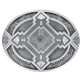 WEX Belt Buckle - Oval Southwestern