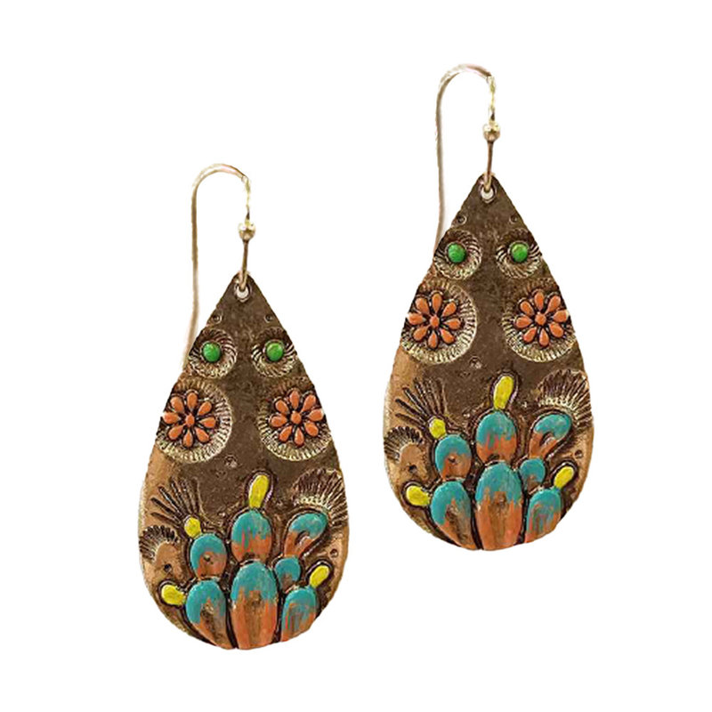 WEX Earrings - Cactus Tear Drops