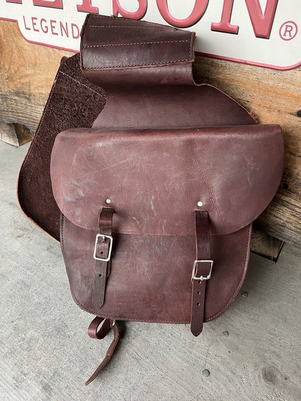 Circle L Circle L Leather Saddle Bag - 12"x16"x5"