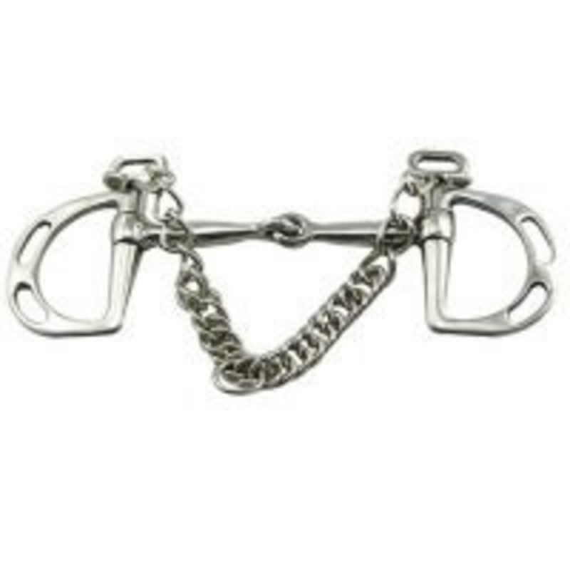 Kimberwick Slotted Snaffle Bit SS