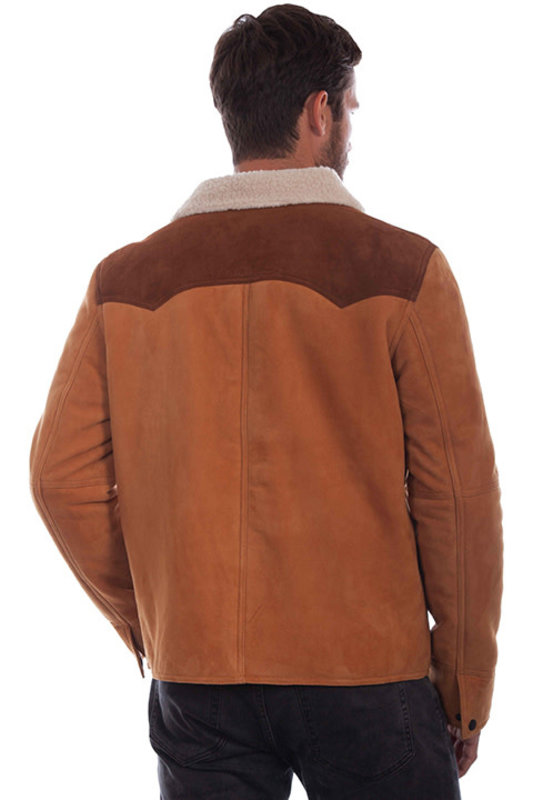 Scully Leather Men's Scully Tan Suede Jacket