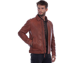 Men s Scully Lamb Leather Jacket Gass Horse Supply Western Wear