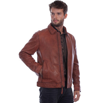 Scully Leather Men's Scully Lamb Leather Jacket