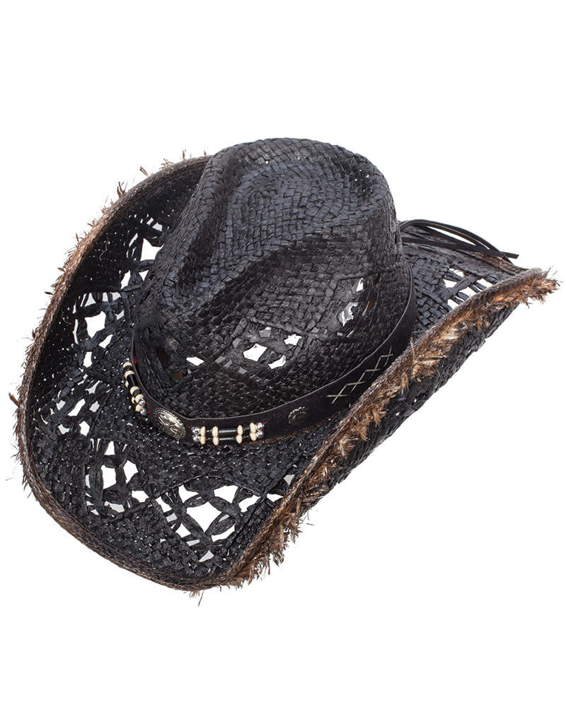 Straw Hat - Lancaster Black - Gass 