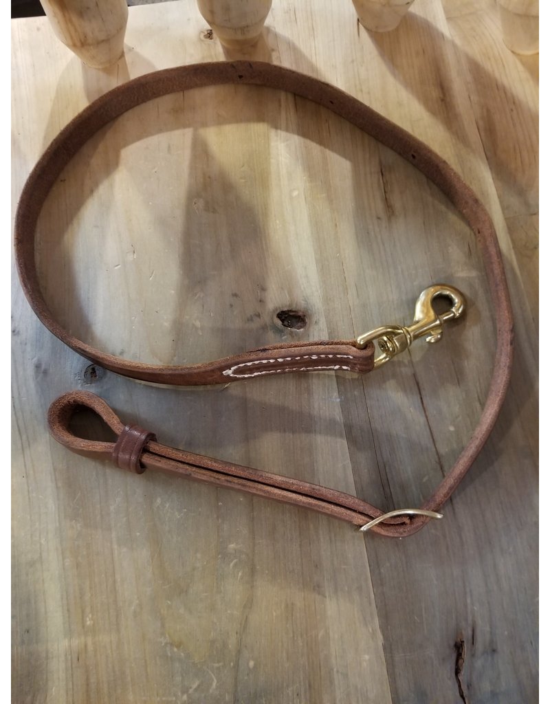 Circle L Leather Tie Down Strap with Snap - Horse