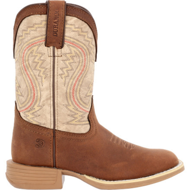 Durango Youth Durango 8" Coffee/Bone Western Boot