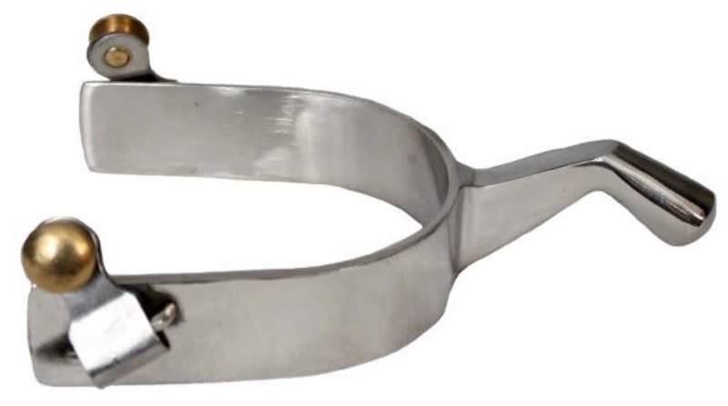 Showman Adult Spur - Stainless Steel with Blunt End