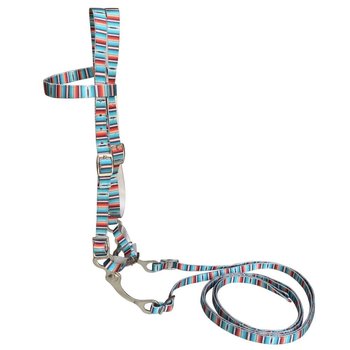 Showman Pony Headstall Set - Nylon Serape Print