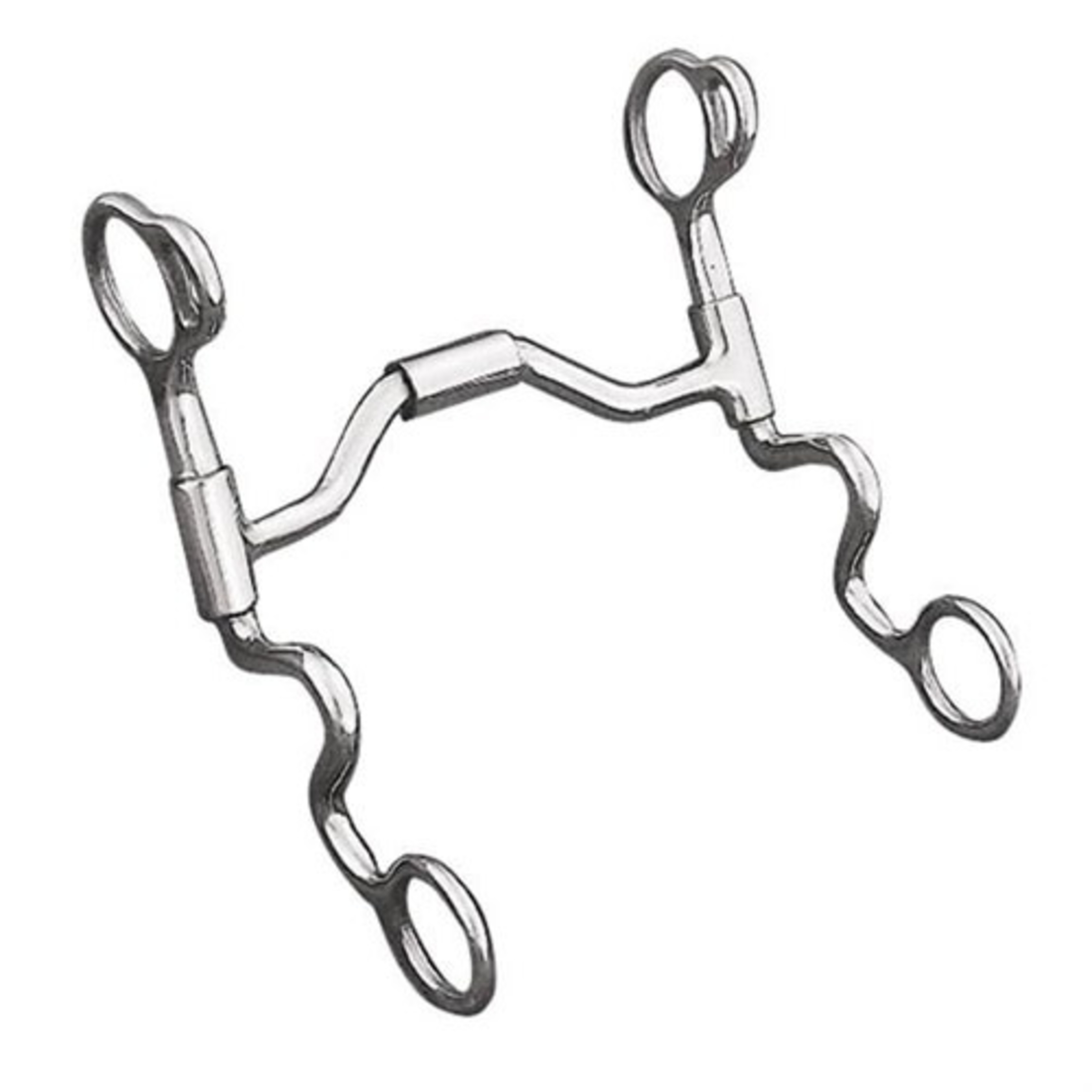 Curb All Purpose Jointed Swivel Port Mouth, 5" Gass Horse Supply