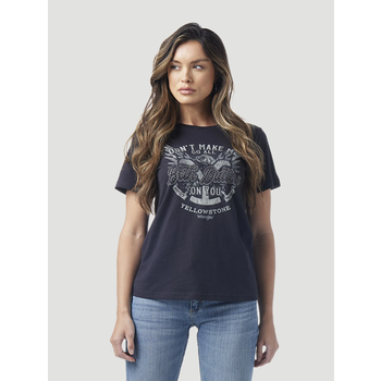 Wrangler Women's Wrangler Yellowstone T-Shirt - "Don't Make Me Go All Beth Dutton On You"