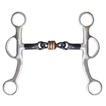 Showman Curb - Three Piece Sweet Iron with Copper Rings