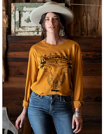 Wrangler Women's Wrangler Yellowstone LS T-Shirt
