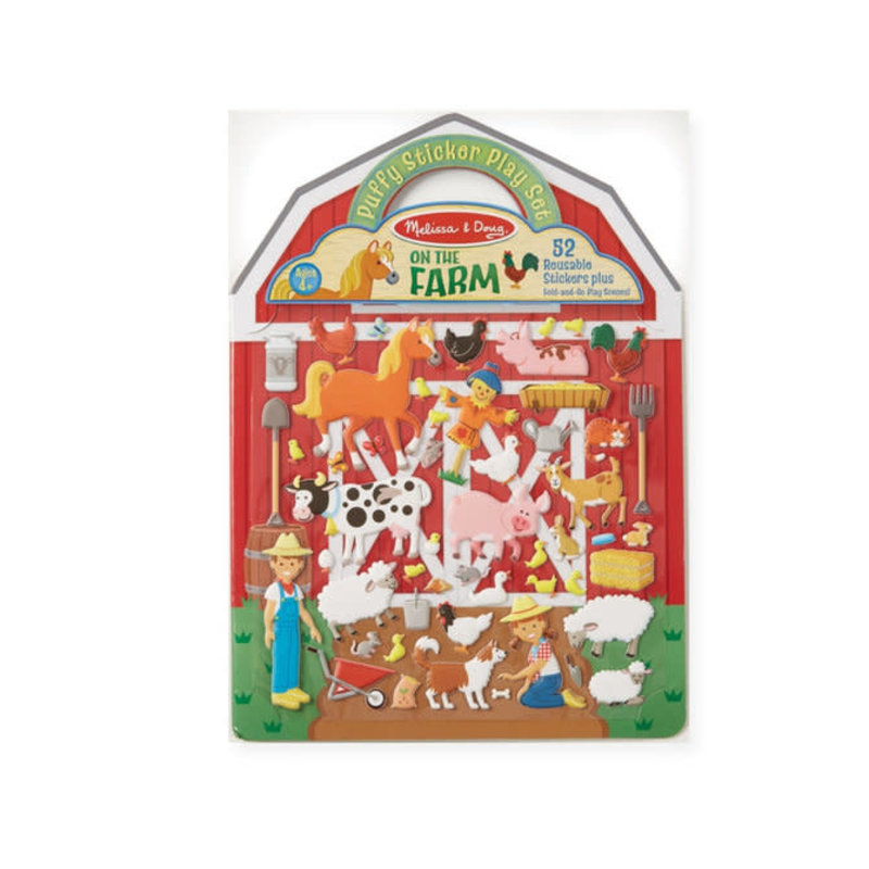 Melissa & Doug Sticker Set - Puffy Farmyard