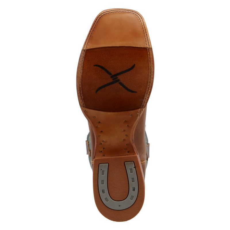 Twisted X Men's Twisted X Rancher Boots - Tan & Teal