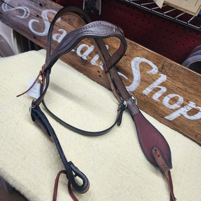 Circle L Circle L Scalloped Headstall - Draft Size