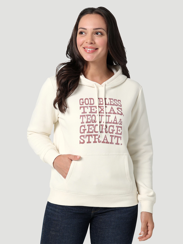 Women's Wrangler George Strait Hoodie - Gass Horse Supply & Western Wear