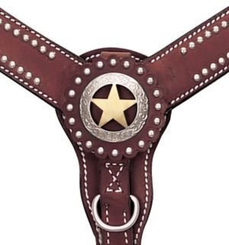 Weaver Texas Star Tapered Ring-in-Center Breast Collar