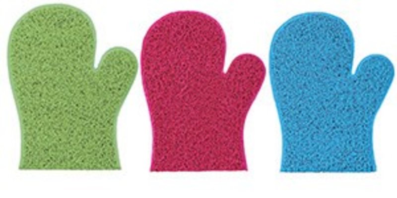 Tail Tamer Wash Mitt - Various Assorted Vibrant Colors