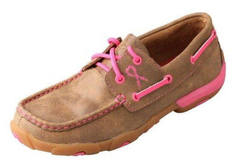 Twisted X Women’s Twisted X Driving Moccasins Neon Pink