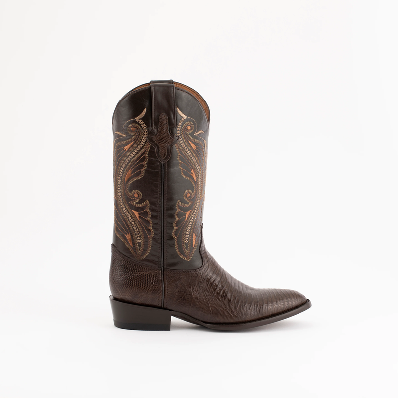 Ferrini Men's Ferrini Brown Taylor Teju Lizard Western Boots