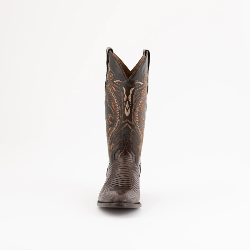 Ferrini Men's Ferrini Brown Taylor Teju Lizard Western Boots