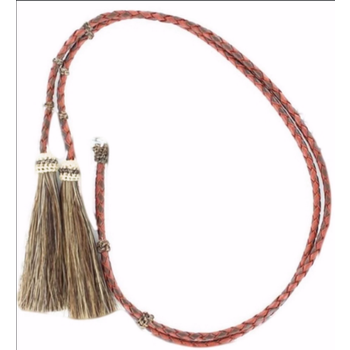 Western Fashion Accessories Stampede Strings, Taupe, Leather, Horse Hair