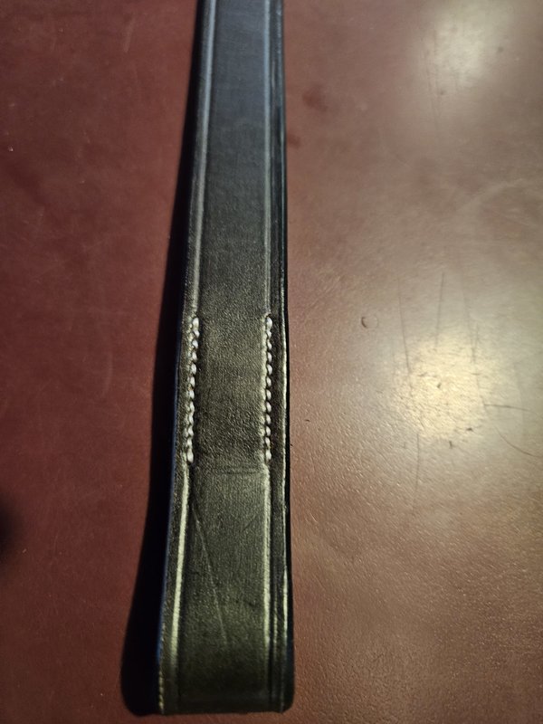 Replacement - Northrun Flat Leather Browband, Oversize Hazelnut