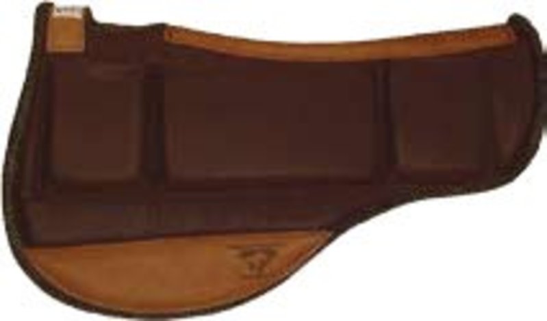 Diamond Wool Endurance Contoured Relief Pad, Square -  Chocolate 33"x30"x1/2"