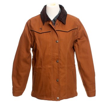 Wyoming Traders Women's Wyoming Traders Shoshone Canvas Jacket - Cinnamon