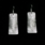 Chanour Jewelry Earrings - Pewter Rect Engraved Plate