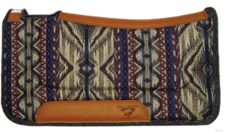 Diamond Wool Contour Ranch Pad w/Wither Relief - 30"x30"x1/2"
