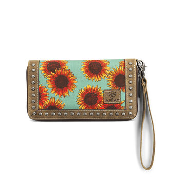 Clutch - Ariat Sunflower Print