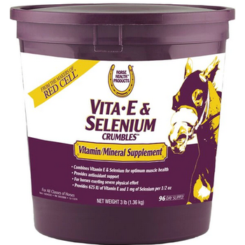 Horse Health Products Vita E & Selenium Crumbles - 3lb Size