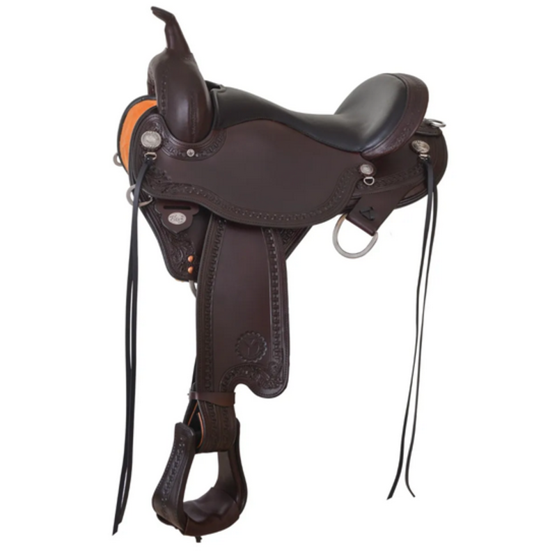 Circle Y 17" X-Wide Bar Circle Y Sheridan Flex2 Trail Saddle