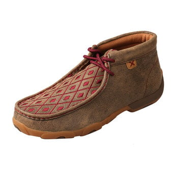 Twisted X Women's Twisted X Chukka Driving Moc - Bomber & Mahogany