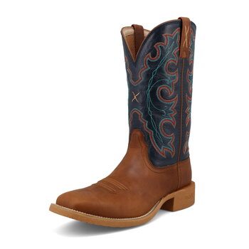 Twisted X Women's Twisted X 11" Tech X Boot - Roasted Pecan & Navy Blue